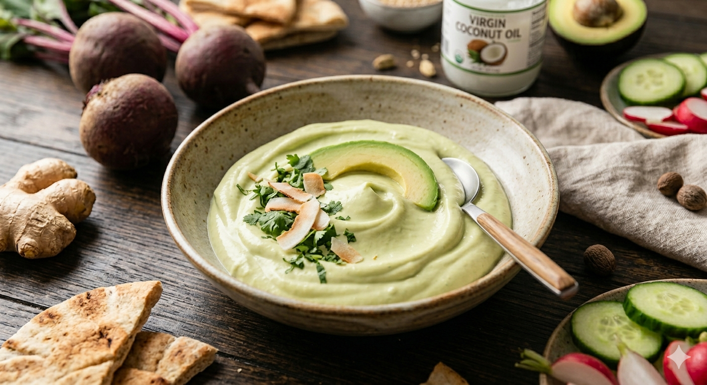 Maionese di Avocado e Olio di Cocco
